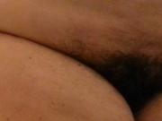 Hairy Pussy Closeup and Slow Motion