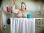 Ugly wife Krissy shower part 2 of 2 2-28-2018