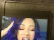 Fat Guy Cums All Over WWE Whore Sasha Banks