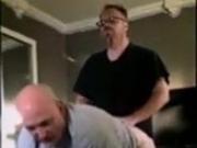Another married guy cums over for a hot bareback quicke