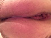 My ass plug in