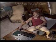 Hacked IP Cam Guy Jerking Off Spycam