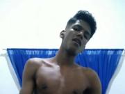 Brazilian man showing the dick