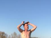 Nudist outdoors Feb 19