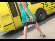 Quickie delicious blonde crown of emerald dress