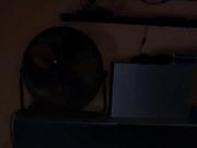 Handjob watching porn
