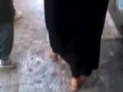 Monster arabic Ass walking 3