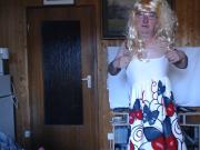 Sissy Roberto dances for his Master