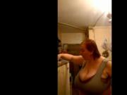 Mature huge natural tits from Russia! Amateur!