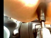 Anal fun in the car