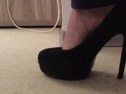 My wife in black Heels 1