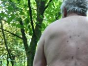 Wank in the woods