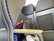 Socks on train 2