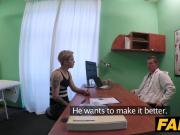 Fake Hospital Doctor brings feeling back to pussy with fuck