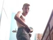 Stripping In The Bathroom