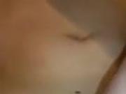 The pretty woman is masturbating and making love