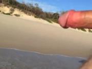 flopping cock at nude beach