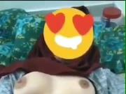 Hijab masturbating