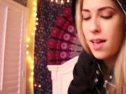 Cold Weather Makes Babe Kimber Lee Crave Cum On Her Pussy!