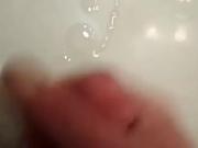 Tiny dick cum shot