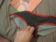 Miss Brat Tribute, On Her Panty Pic, Using Her Panties