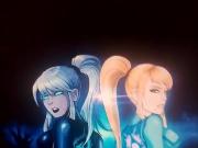 Samus and Dark samus Sop