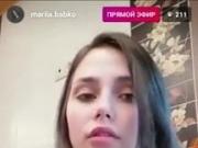 Mariia Babko instagram live