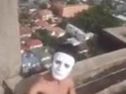 Twink guy cumshot in the city