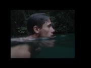 2 men skinny dipping