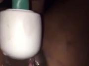 Fisting a Black Wet Pussy
