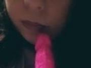 My Babygirl Blowing Her Pink Toy 2