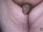 OMG Tiny soft dick cums a lot handsfree ruined edging