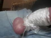 Tied and beaten cock BDSM