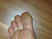 Cum in my Sole Foot
