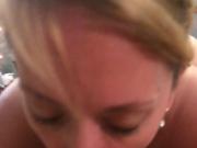 Blow job from milf