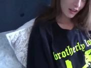 innocent sexy teen having fun with stranger on vacation