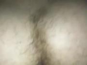Me fucking a cummy hole