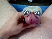 various angles of my teasing cumshot