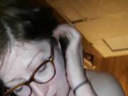Sensual cock tease and rough nipple play