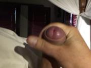 Wanking with a full load