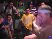 Wrestling college twinks go gay at hazing