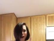 Dancing MILF with Huge Bouncing Tits