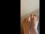 Marta Chuchena foot fetish toes