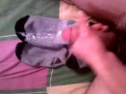 cum on my socks