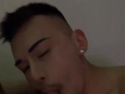 young asian adult blows his buddy 54''