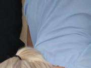 German Blonde Teen Is Riding On My Dick