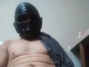 with my mask really hot
