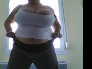 BBW mature on webcam