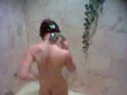 Flat Ass Vietnam Chick Bathing