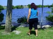 Big Belle walking